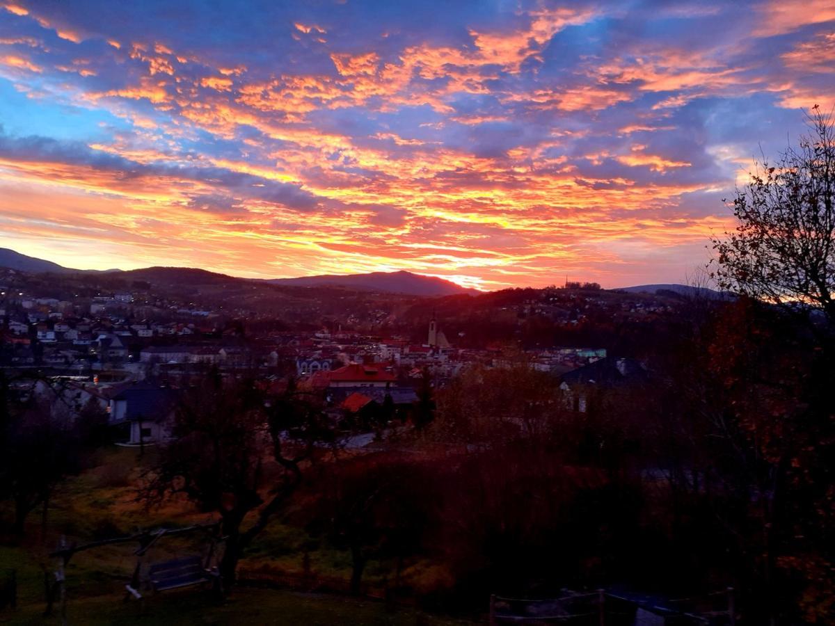 Mieszkanko Z Tarasem Limanowa Esterno foto