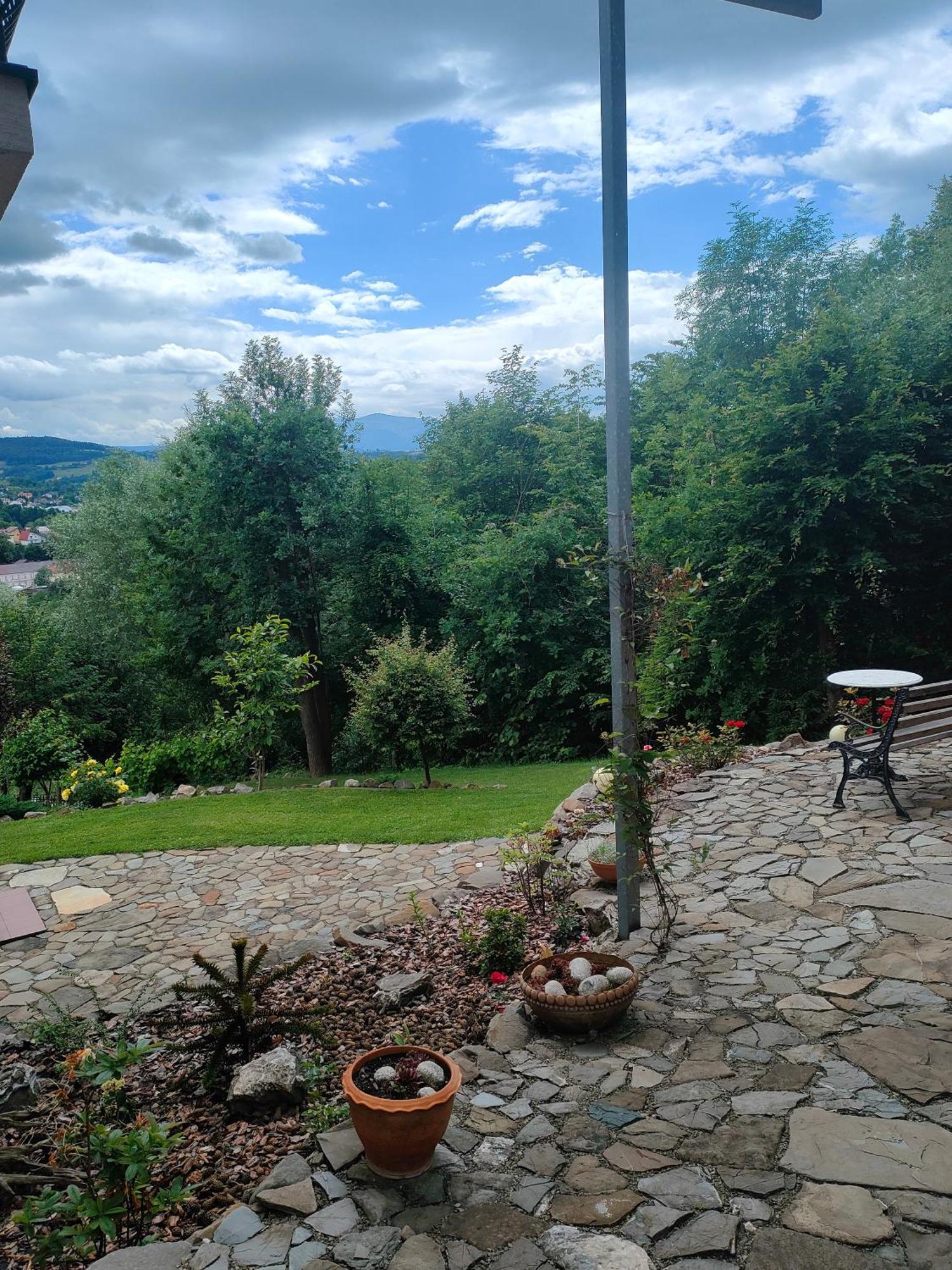 Mieszkanko Z Tarasem Limanowa Esterno foto