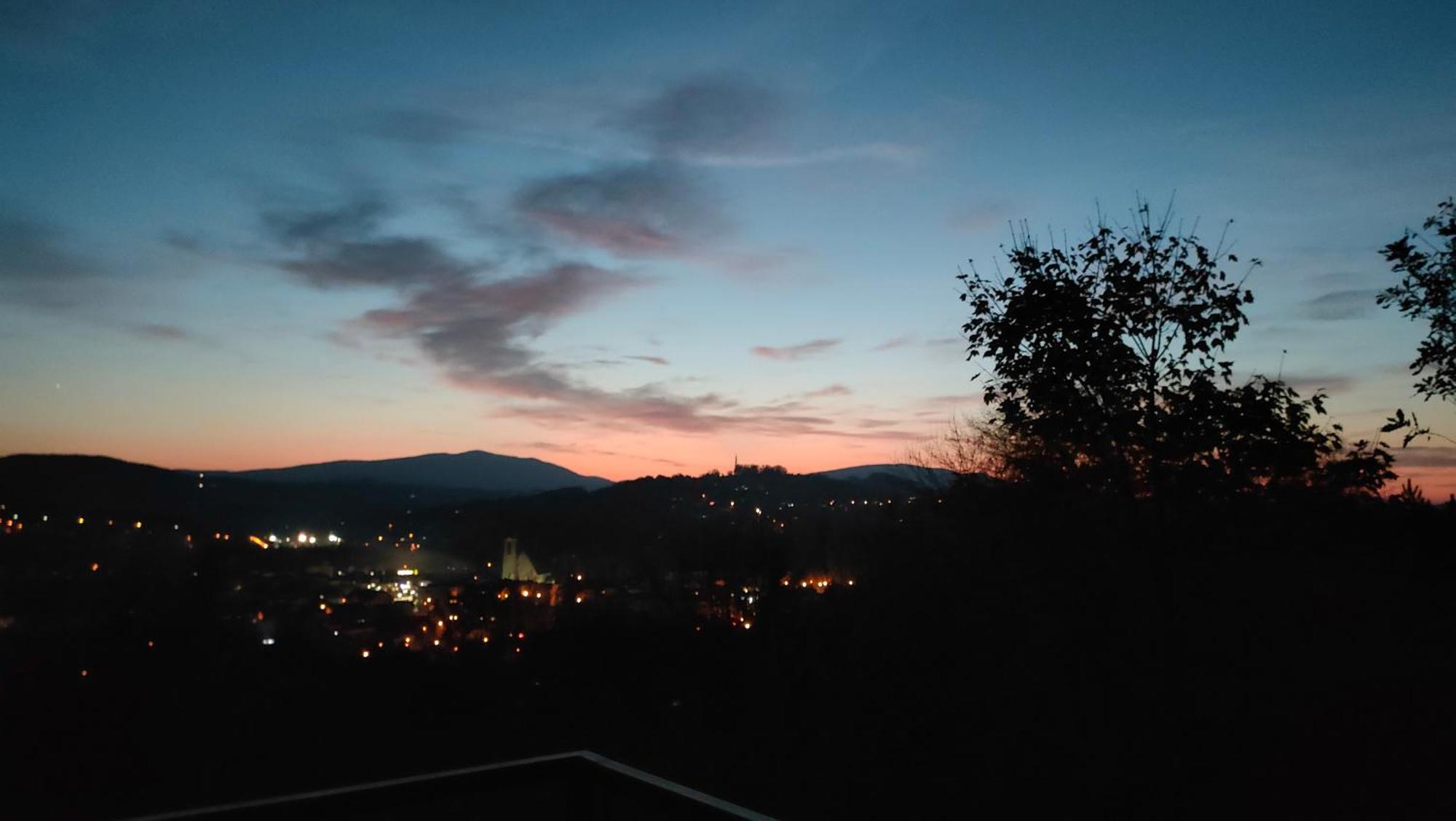 Mieszkanko Z Tarasem Limanowa Esterno foto