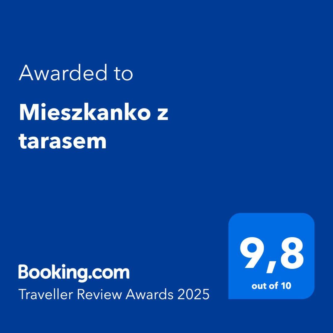 Mieszkanko Z Tarasem Limanowa Esterno foto